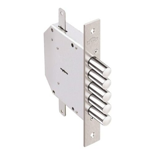 Замок врезной сувальдный Гранит 1.06.02 с тягами, 5 кл. (длинный ключ) /00449/