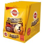 Лакомство для собак Pedigree Ranchos говядина 58г x 7шт - изображение