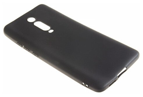 Силиконовый чехол TPU Case матовый для Xiaomi Mi 9 Pro черный