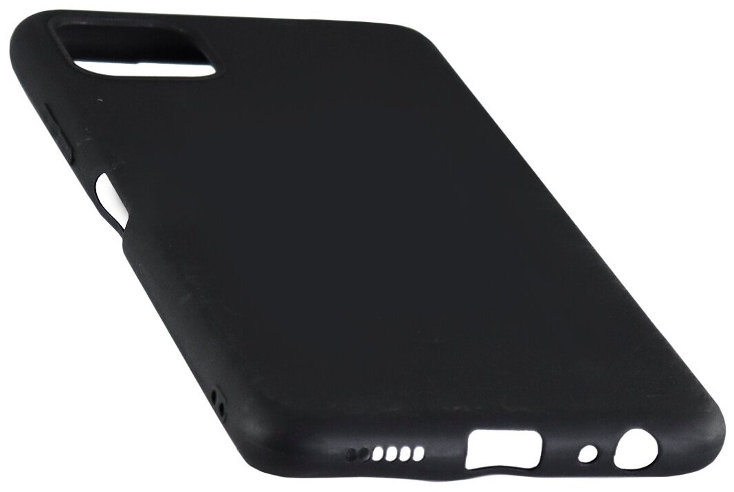 Чехол-крышка LuxCase для Samsung Galaxy A22s, термополиуретан, черный - фото №3
