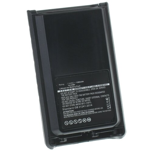 Аккумулятор iBatt iB-U1-M5238 1380mAh для Vertex VX-231, VX-230, VX-231L, VX-234, VX230, VX231L, VX234, для YAESU VX-231, VX-230, VX230, VX231L, VX-231L, VX234, VX-234, аккумуляторная батарея аккумулятор fnb v133li uni для vertex evx 531 vx 261 7 4v 1380mah li ion