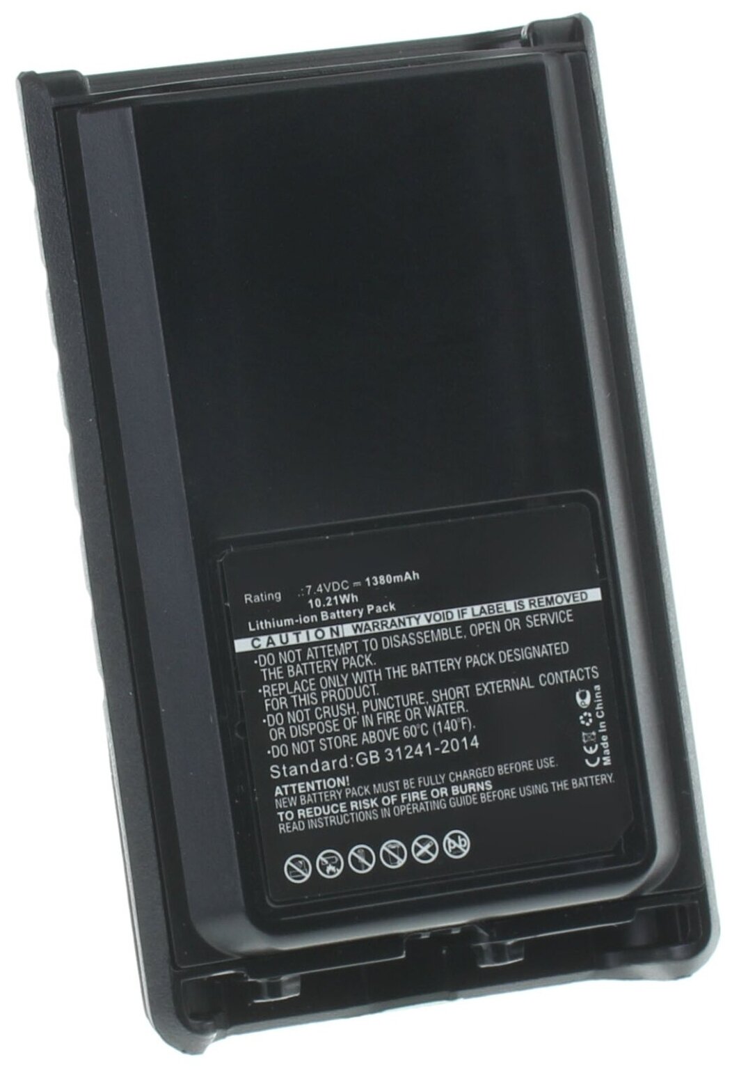 Аккумулятор iBatt iB-U1-M5238 1380mAh для Vertex VX-231 VX-230 VX-231L VX-234 VX230 VX231L VX234 для YAESU VX-231 VX-230 VX230 VX231L VX-231L VX234 VX-234