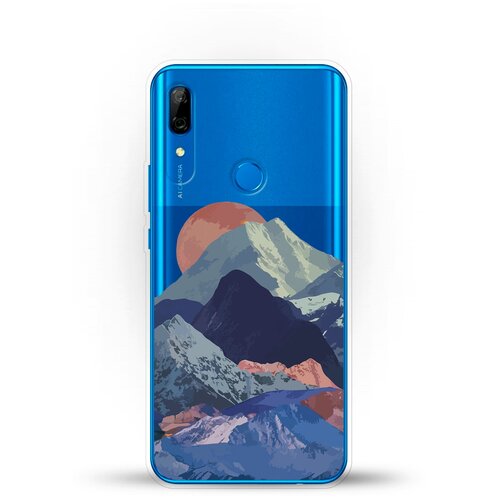 фото Силиконовый чехол горы на huawei p smart z andy & paul