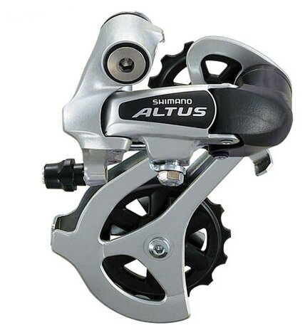 Переключатель задний Shimano Altus RD-M310 (7/8ск, серебро) без упак.