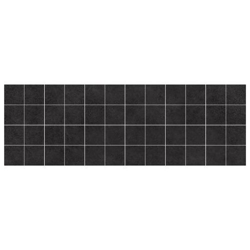 Alabama декор мозаичный чёрный MM60062 200*600 керамическая плитка laparet alabama мозаичный чёрный mm60062 декор 20x60 цена за 13 шт