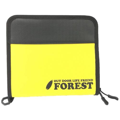 Кошелек рыболовный Forest Lure Case -L, Yellow (21х18,5х4,8см)