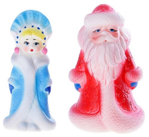 Набор резиновых игрушек «Рождество», микс