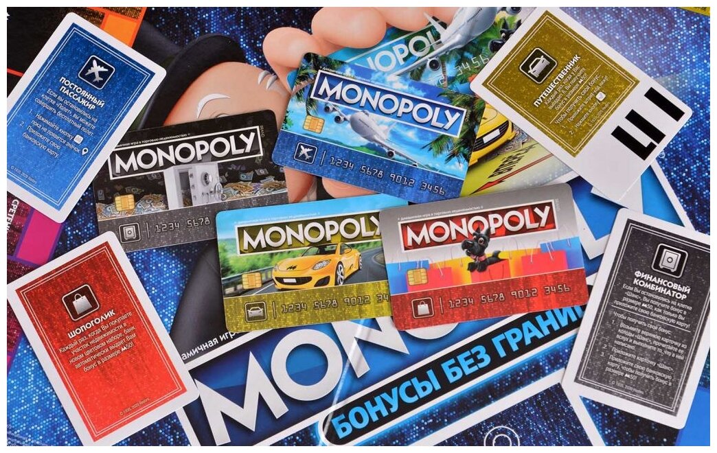 Настольная игра Hasbro Monopoly "Бонусы без границ" - фото №7