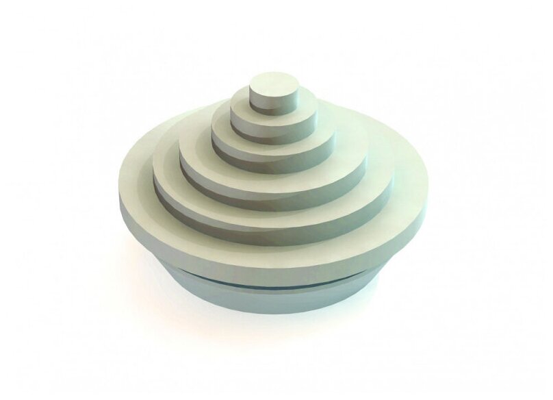 фото 32190DEK Cальник диаметр кабеля 20-23мм серый IP55 КВ-103 DEKr