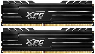 Оперативная память XPG Gammix D10 16 ГБ (8 ГБ x 2) DDR4 3600 МГц DIMM AX4U36008G18I-DB10