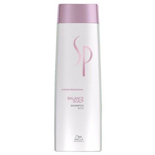 Wella SP Balance Scalp Shampoo - Шампунь для чувствительной кожи головы 250 мл wella professionals sp balance scalp маска для чувствительной кожи головы 400 мл банка