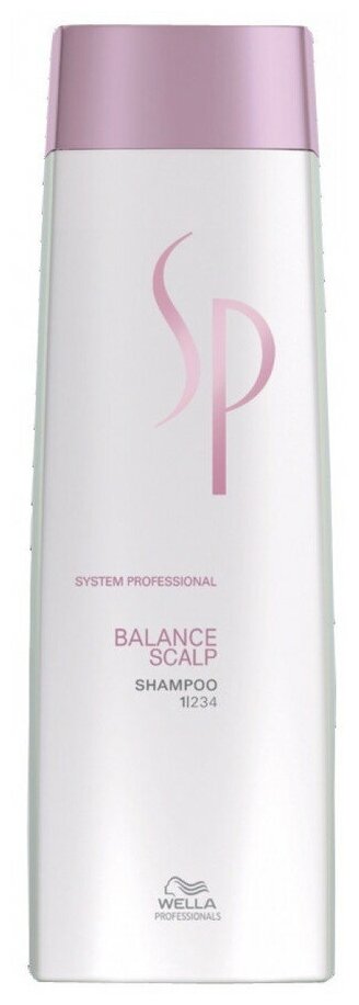 Wella SP Balance Scalp Shampoo - Шампунь для чувствительной кожи головы 250 мл