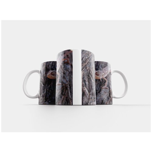 фото Кружка "хамелеон, крупный план, камуфляж" 320 мл lotsprints