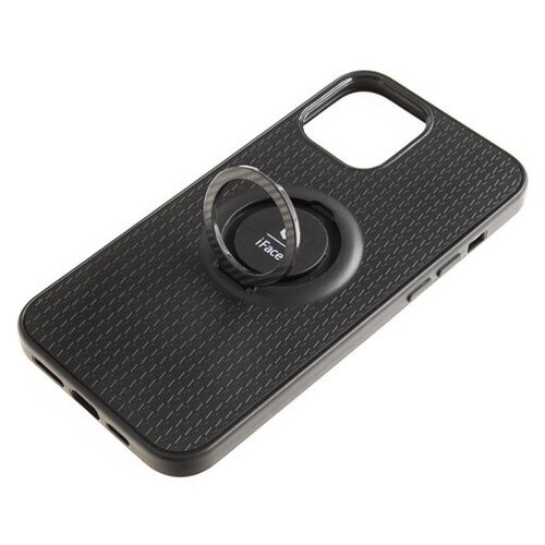 Накладка iFace с кольцом для iPhone 12 Pro Max черный