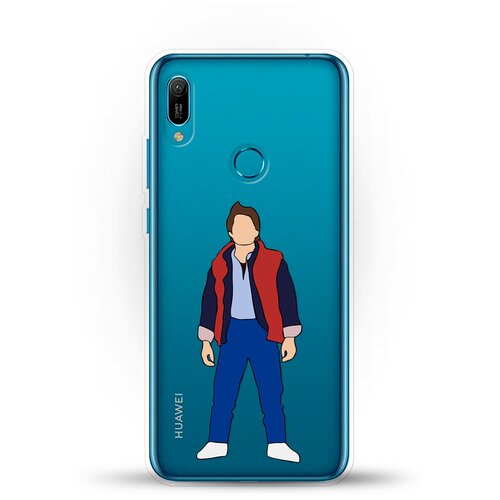 фото Силиконовый чехол марти на huawei y6 (2019) andy & paul