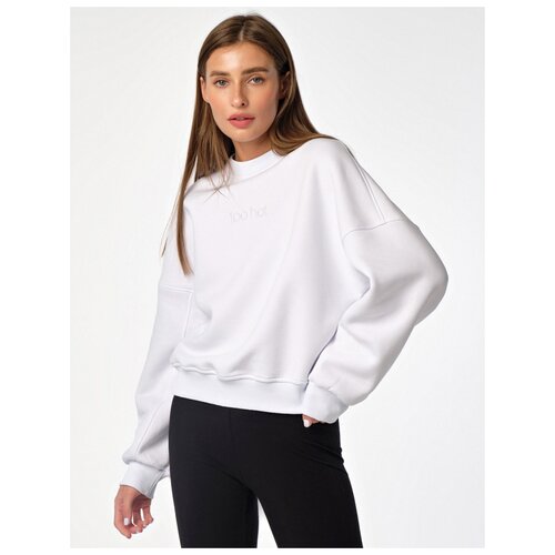 Свитшот женский FLY хлопок белый 40-42р.