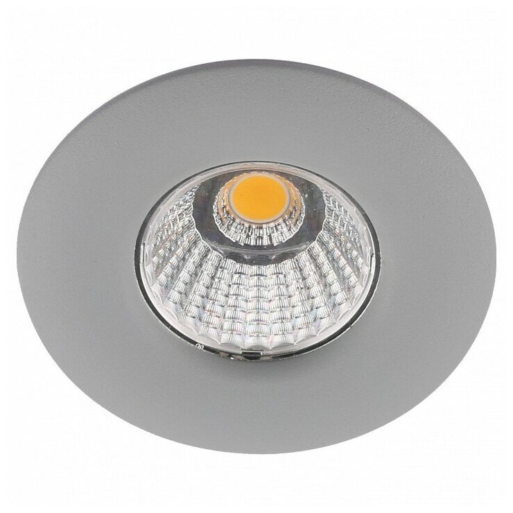 Встраиваемый светильник Arte Lamp 1425 A1425PL-1GY Цвет арматуры серый Цвет плафонов белый