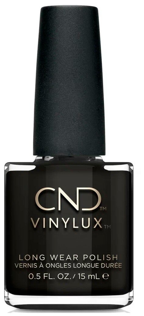 CND Лак для ногтей Vinylux, 15 мл, 105 black pool