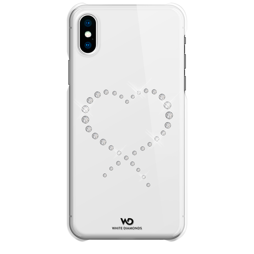 Чехол Eternity для iPhone XS Max, прозрачный/кристаллы, 1390ETY5, White Diamonds