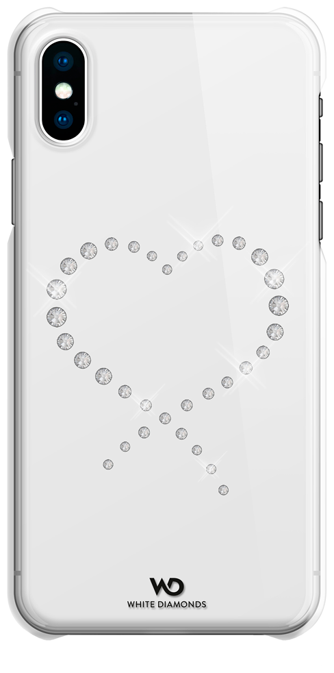 Чехол Eternity для iPhone XS Max, прозрачный/кристаллы, 1390ETY5, White Diamonds, White Diamonds 805077