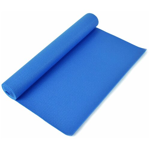 Коврик для йоги CLIFF PVC с чехлом (1720*610*8мм), синий