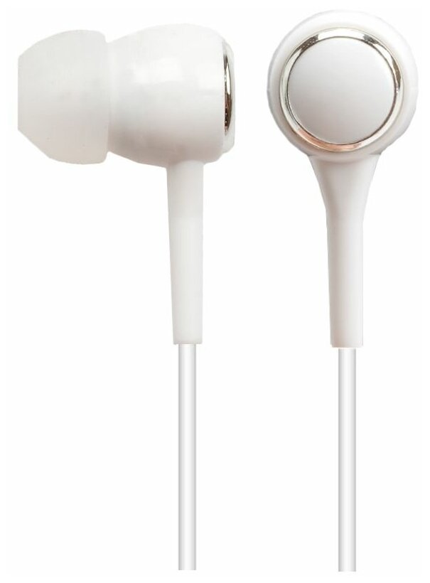 Наушники внутриканальные FaisON Q10 Comfort микрофон кнопка ответа кабель 1.2м цвет: белый