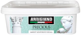 Декоративное покрытие Artigiano Precious белый 2.5 кг