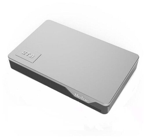 Внешний HDD Netac K338 Aluminum+Plastic 2TB