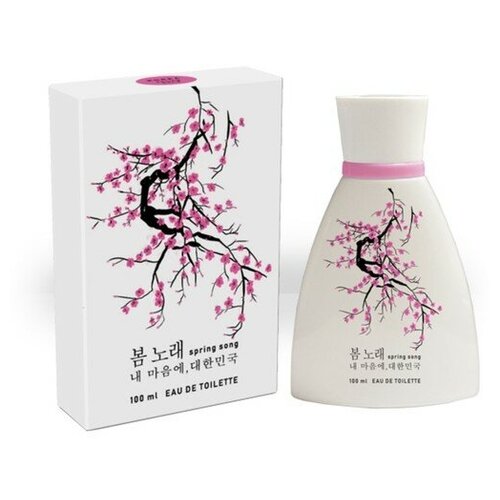 Туалетная вода женская Korea, Spring song, 100 мл today parfum туалетная вода korea spring song 100 мл 100 г