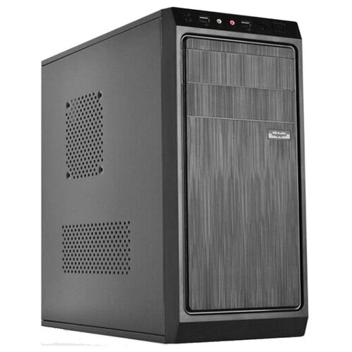 Корпус ExeGate Miditower XP-401 без БП Black EX283729RUS