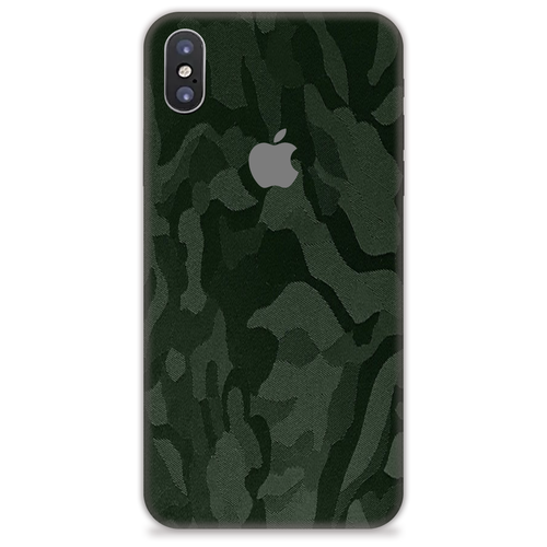 фото Чехол- наклейка виниловый skinz для iphone xs camo green