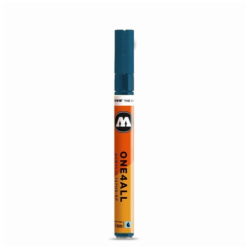 Акриловый маркер Molotow 127HS One4All 2 мм 127219 (027) petrol темно-синий 2 мм