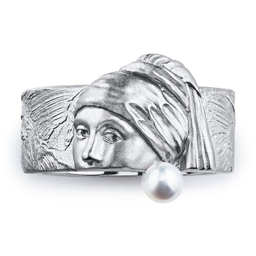 Кольцо Thing Jewelry, жемчуг культивированный, размер 18