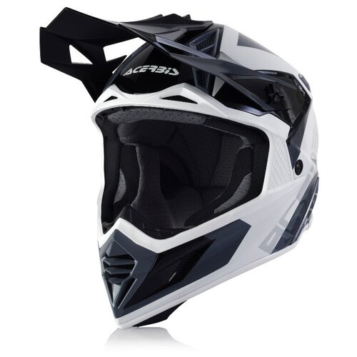 Шлем Acerbis X-TRACK White/Black Glossy S