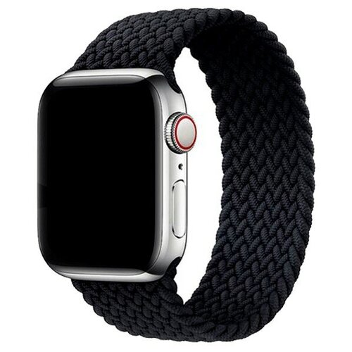 фото Ремешок-браслет нейлоновый для apple watch 42/44мм (5), черный, m(145mm) greatcase