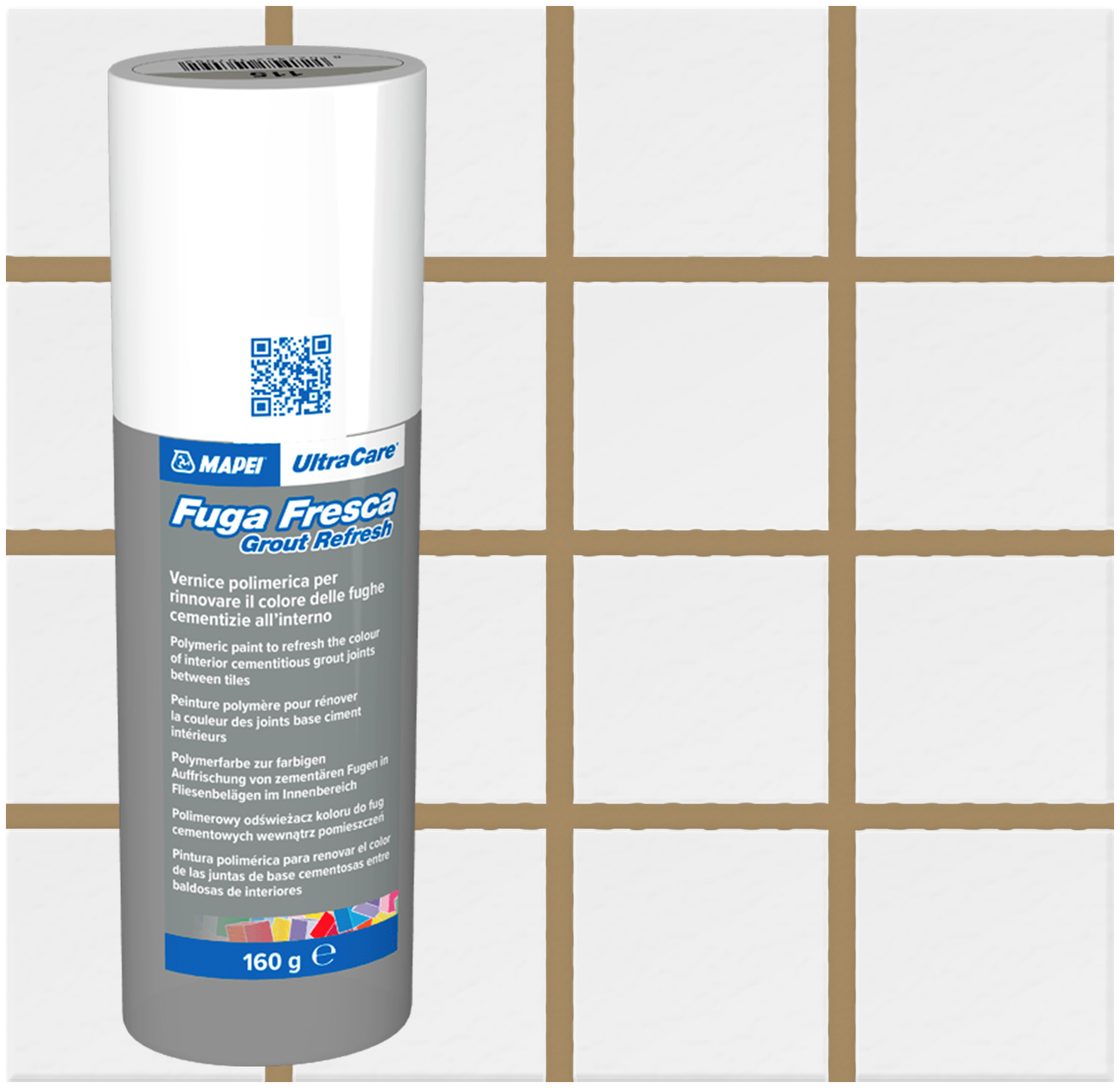 Акриловая краска для швов MAPEI Ultracare Fuga Fresca 188 Бисквит, 0.160 кг