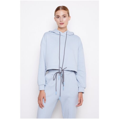 фото Худи с принтом nerolab, светло-голубой, s