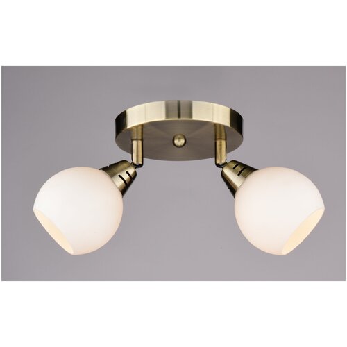 Потолочная люстра РС17260 BR/2S Лига Света