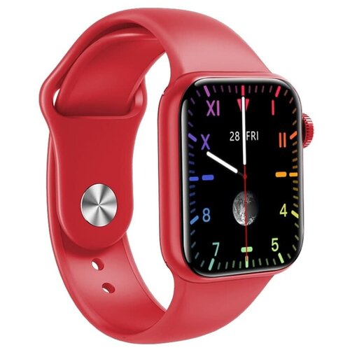 Умные смарт часы 2021 Smart Watch M16 Plus Красный 169900₽