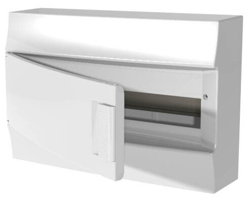 фото ABB Mistral41 Распределительный щит настенный 18М непрозрачная белая дверь (c клемм)