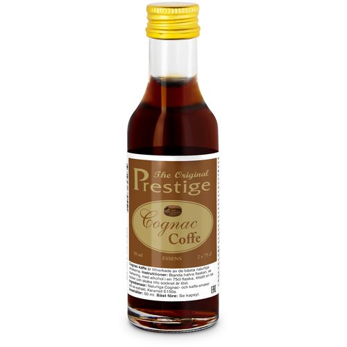 Эссенция для самогона Prestige Cognac Coffee ароматизатор пищевой для спирта, водки "Кофейный Коньяк" 50мл