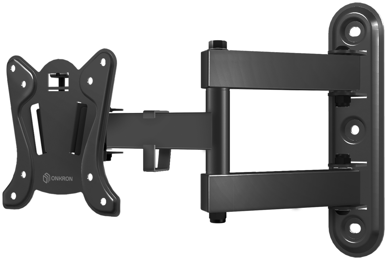 Наклонно-поворотный кронштейн ONKRON BASIC R4 чёрный