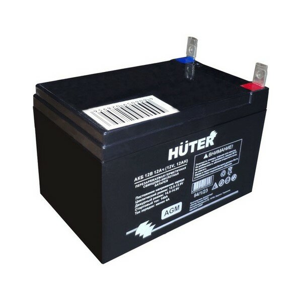 Батарея аккумуляторная Huter 12В 12Ач - фото №14