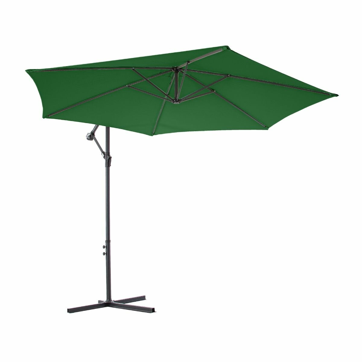 Зонт садовый Lex Green Glade 6004 Зеленый Размеры: Высота 2330мм Глубина 2910мм Ширина 2910мм