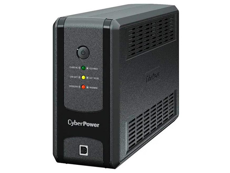 Источник питания CyberPower UPS UT675EIG Line-Interactive 675VA/360W USB/RJ11/45 (4 IEC С13)