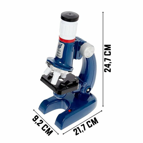 Микроскоп «Юный исследователь», увеличение х1200 (1шт.) микроскоп ontime 750х 3 объектива держатель для смартфона аксессуары арт 45045