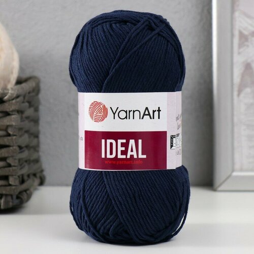 YARNART IDEAL 241, Темный синий