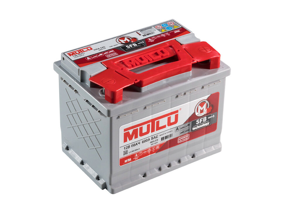 Аккумулятор автомобильный MUTLU 60 а/ч 540А MUTLU-L2.60.054. A