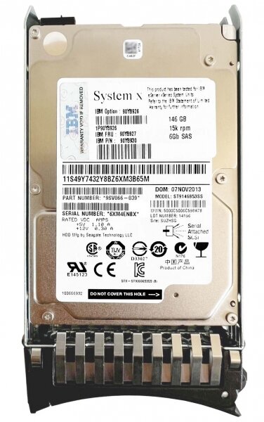 Жесткий диск IBM 9SV066-039 146Gb 15000 SAS 2,5" HDD