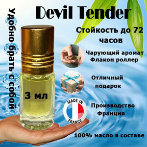 Масляные духи Devil Tender, женский аромат, 3 мл.